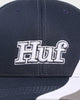 HUF Daytona 6-Panel Curved Visor Snapback Navy