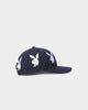HUF X Playboy Rhinestone 6 Panel Snapback Navy