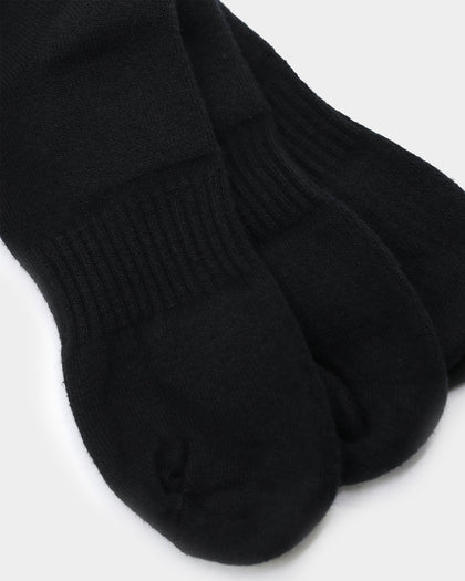 Nike Everyday Cotton Cushioned Crew Socks 3 Pack Black/White