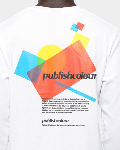 Publish Men's Myers Long Sleeve T-Shirt White