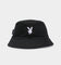 Playboy Reversible Bucket Hat Black/White