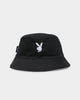 Playboy Reversible Bucket Hat Black/White