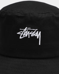 Stussy Stock Bucket Hat Black