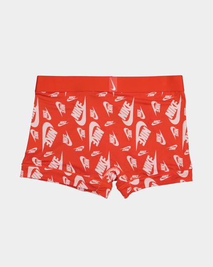 Nike Dri-FIT Essential Micro Trunk Team Orange Print