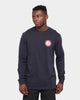 NATIONAL COLLEGIATE ATHLETIC ASSC Alabama Crimson Tide Team Crest Jeaner Long Sleeve T-Shirt Vintage Black