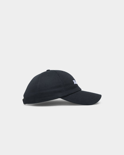 X-Large Low Profile Text Strapback Black