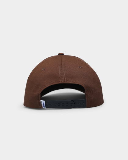 X-LARGE 91 5-Panel Snapback Brown/White