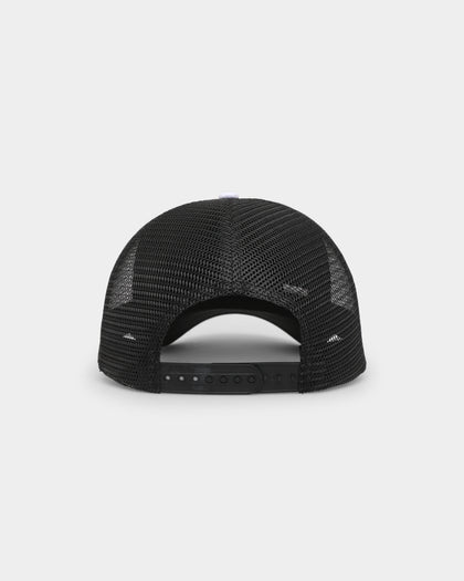 X-Girl Women's Basic Oval Logo Trucker Black