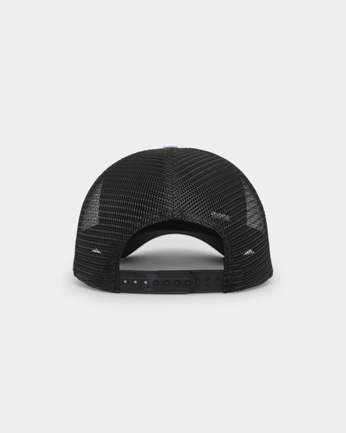 X-Girl Women's Basic Oval Logo Trucker Black