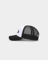 X-Girl Women's Basic Oval Logo Trucker Black
