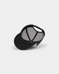 X-Girl Women's Basic Oval Logo Trucker Black