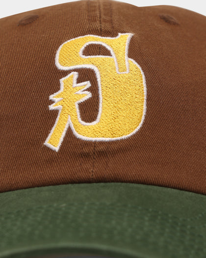 Stussy Vintage S Low Pro Strapback Cap Brick/Green