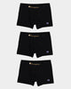Champion 3 Pack Underwear Black/Gold
