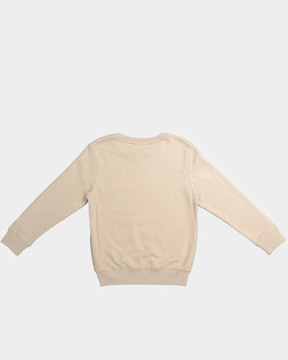 Champion Kids' Script Crewneck Sand Storm