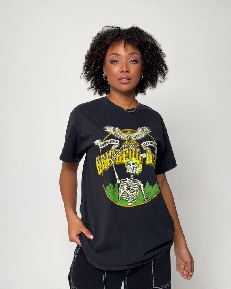 Grateful Dead Sunshine Daydream T-Shirt Black